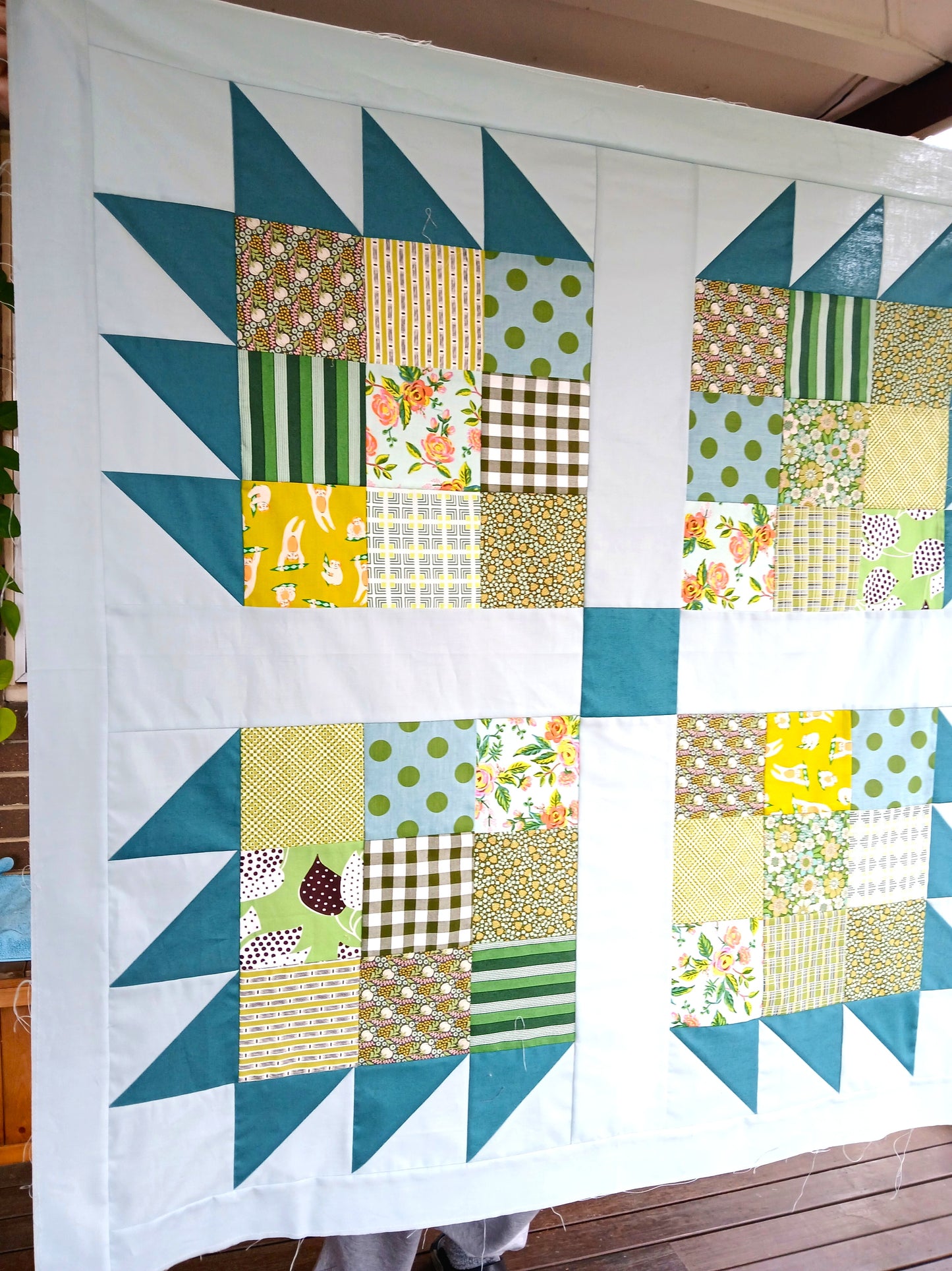 Bear Paw Baby Quilt Pattern PDF