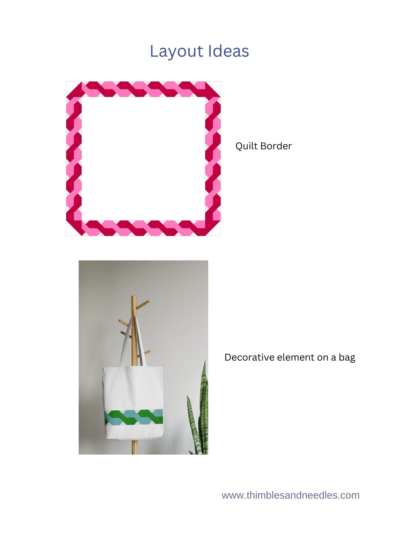 Spiral Border Foundation Paper Piecing (FPP) Pattern