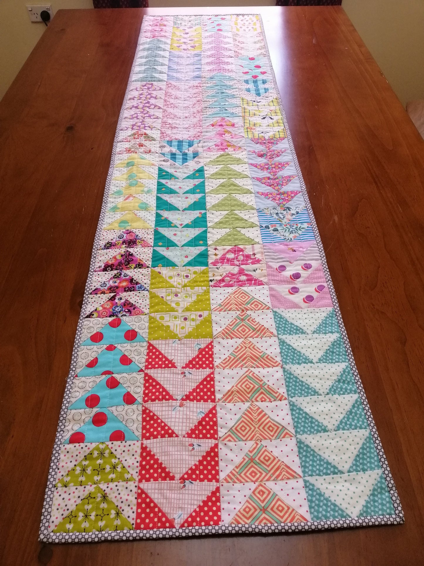 Flying Geese Foundation Paper Piecing (FPP) quilt block pattern Digital Download