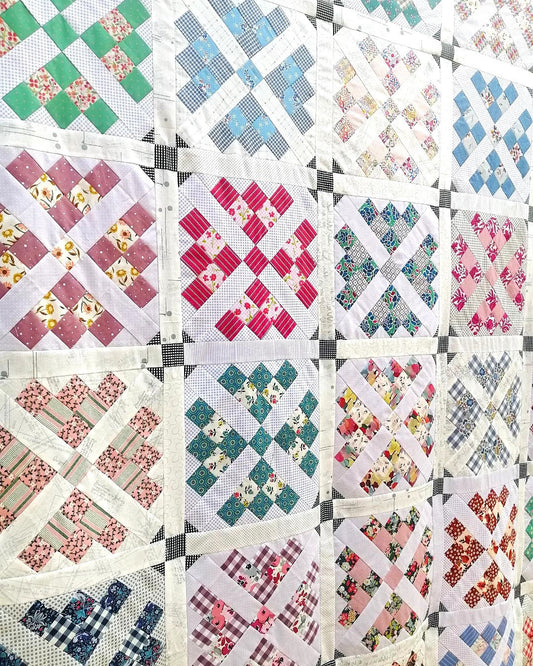 Parterre Digital Download quilt pattern Digital Download