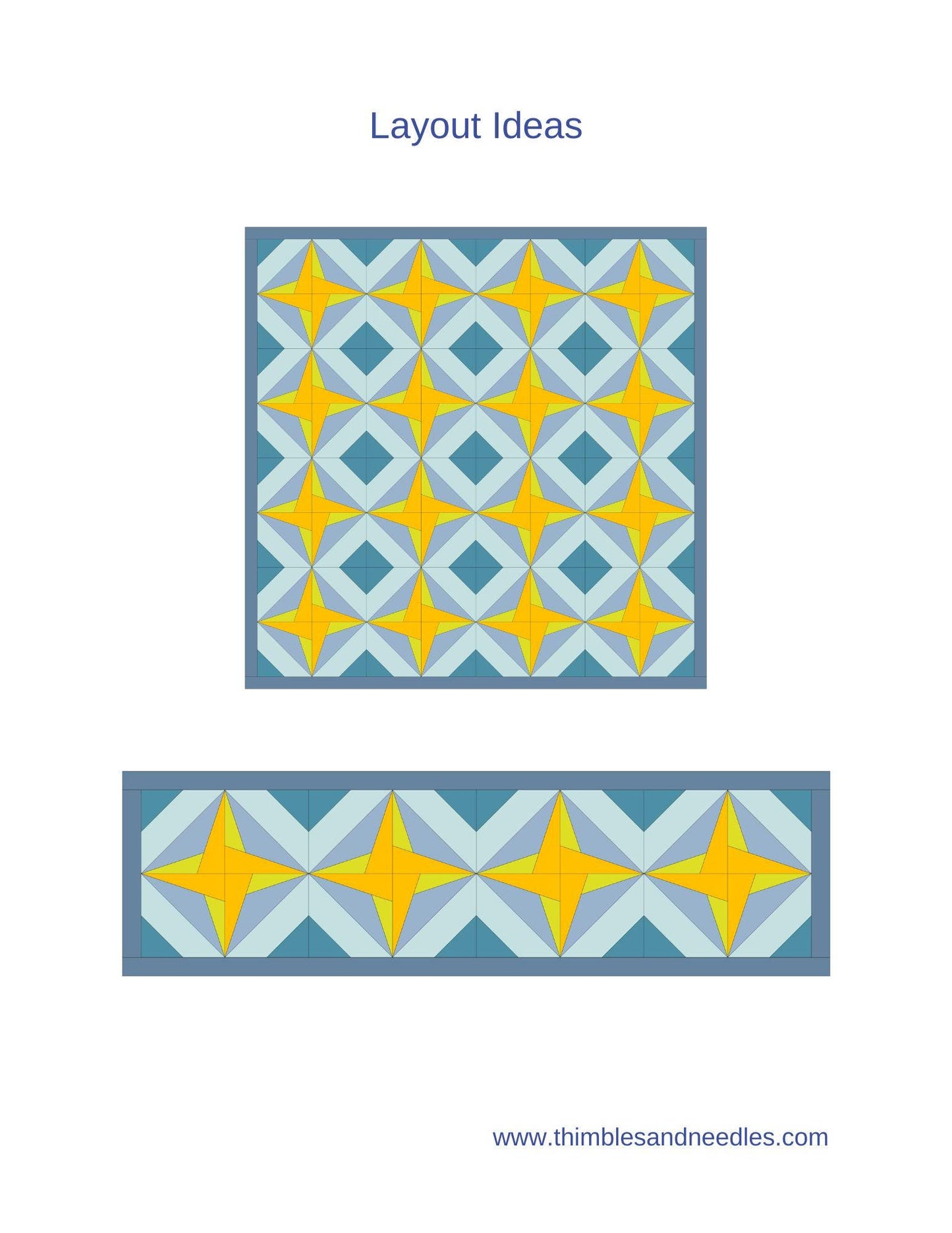 Lattice Star FPP Foundation Paper Piecing quilt block pattern Digital Download