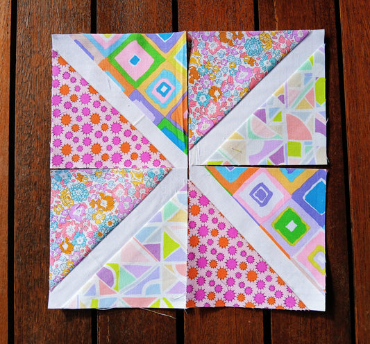 Lattice FPP Foundation Paper Piecing quilt block pattern Digital Download