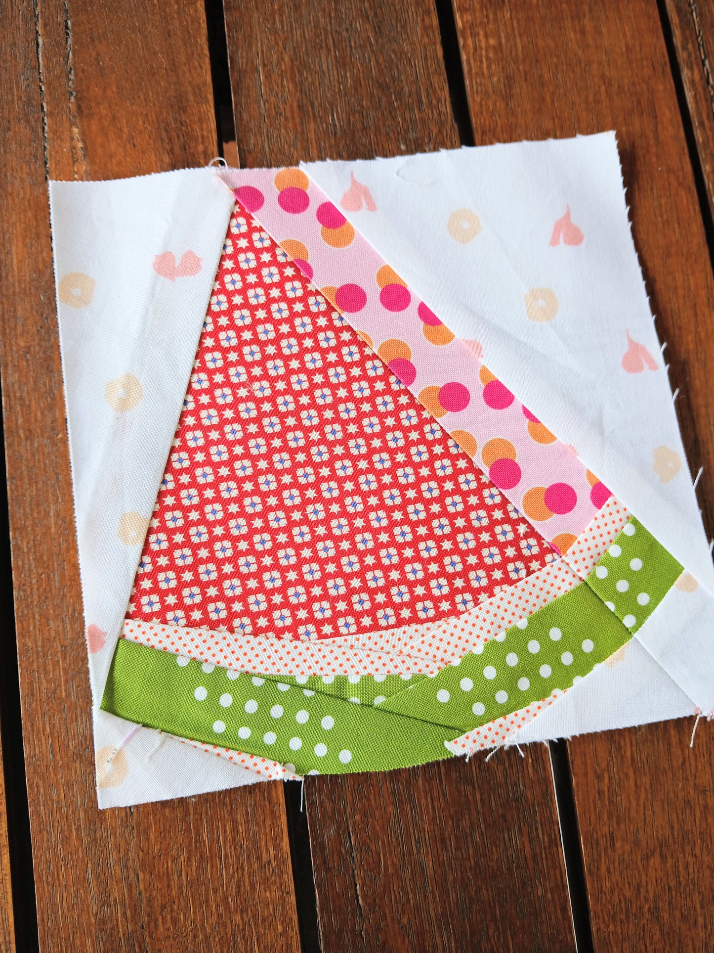 Watermelon Foundation Paper Piecing (FPP) Pattern
