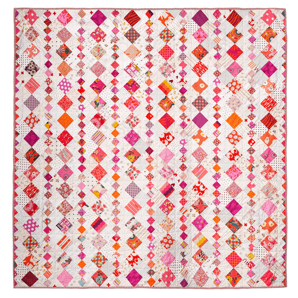 Berry Parfait quilt layout variations