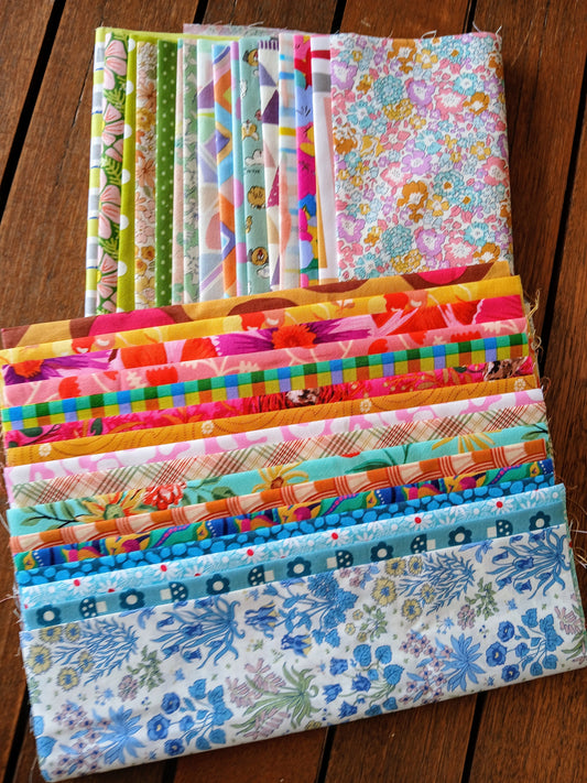 How to build a scrappy fabric stash