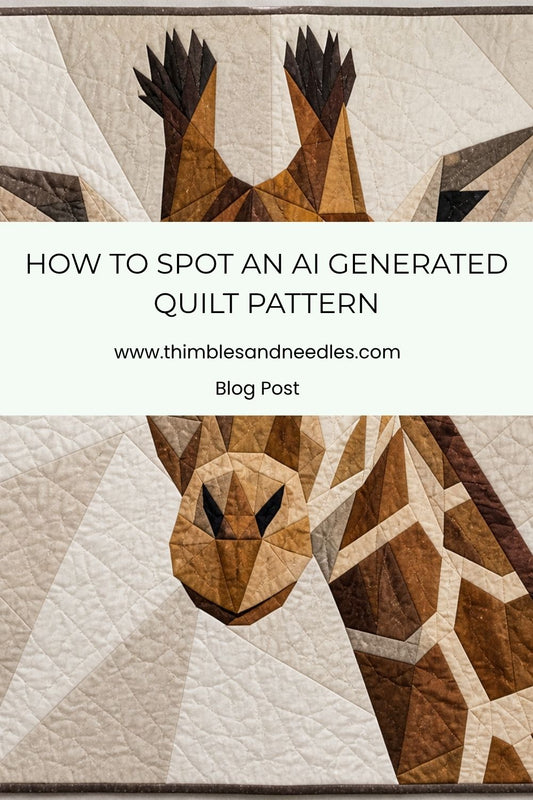 How to Identify AI Generated Quilt Patterns and Avoid Stolen Quilt Designs