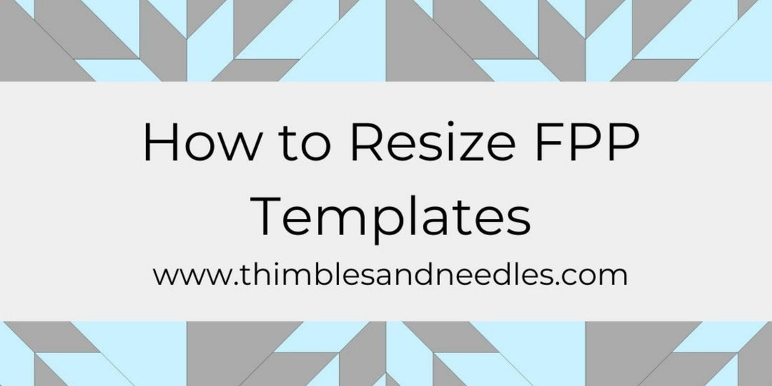 How to resize FPP templates free download