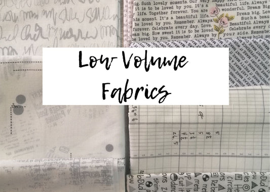 What are low volume fabrics?