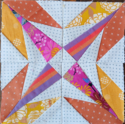 Foundation Paper Pieced Star Sampler 12 inch Blocks