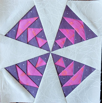 Foundation Paper Pieced Star Sampler 12 inch Blocks