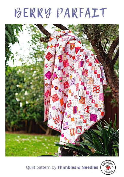 Berry Parfait Quilt Pattern Printed