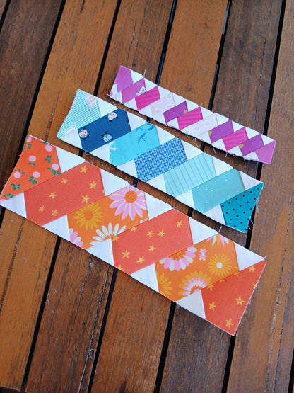 Quilt Border Foundation Paper Piecing (FPP) Pattern Bundle 3