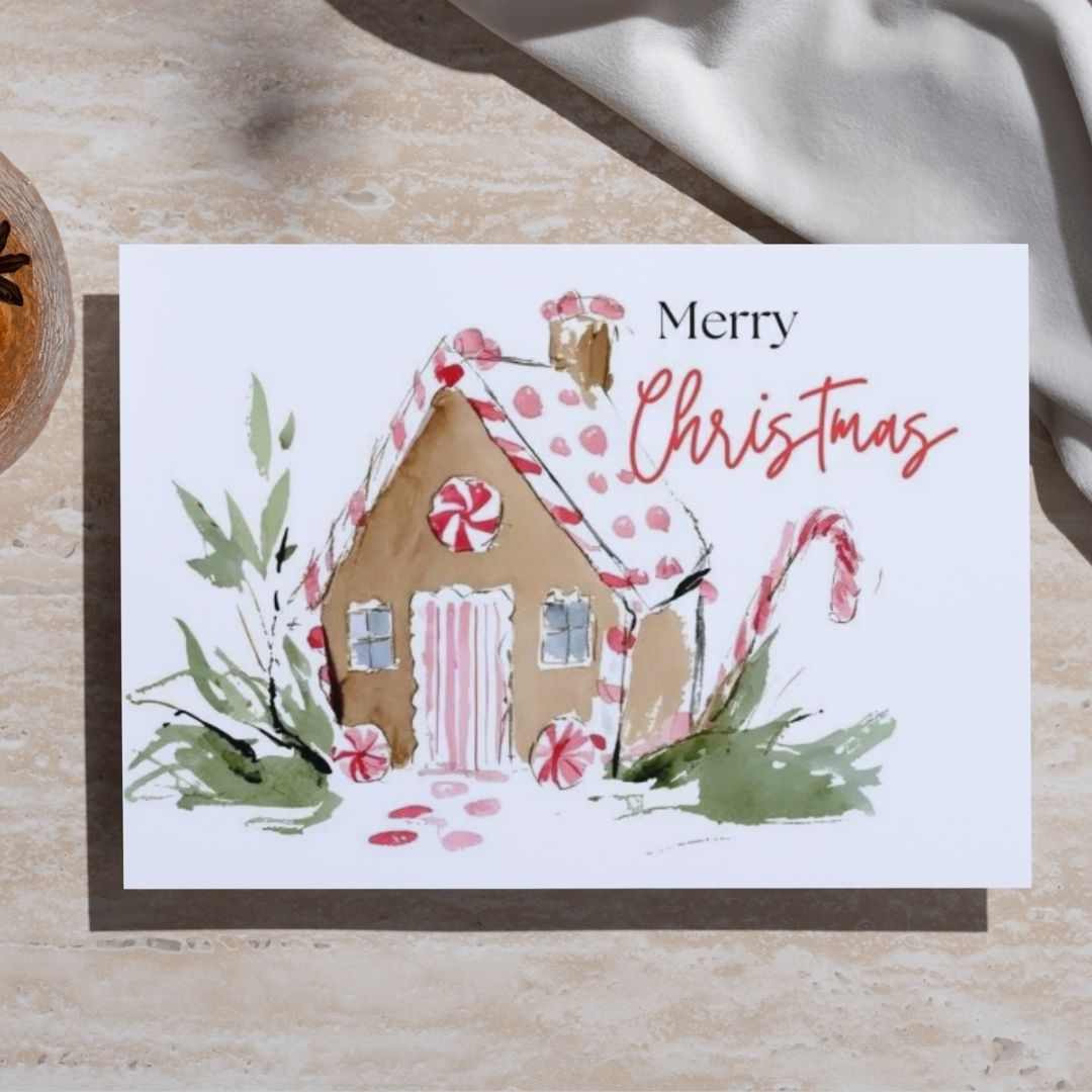 Cozy Christmas Cards Printable
