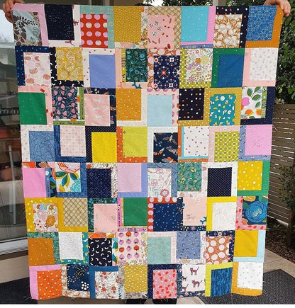Flicker From View Quilt Pattern Printed
