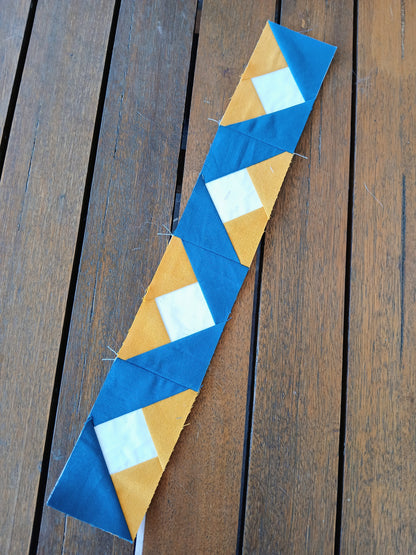 Flying Geese V1 Quilt Border Foundation Paper Piecing (FPP) Pattern