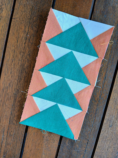 Flying Geese Variation Foundation paper piecing  pattern