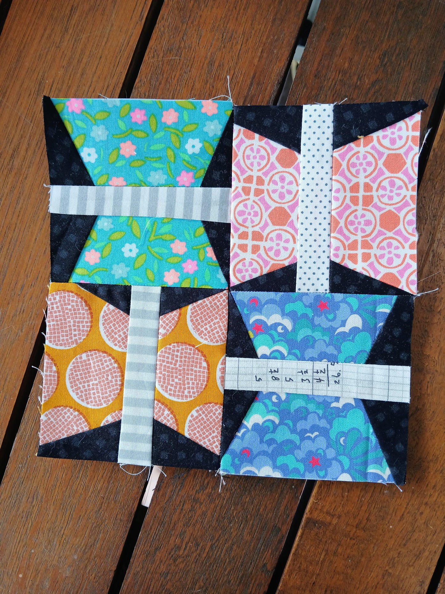 Geometric Butterfly Foundation Paper Piecing (FPP) Pattern