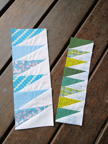 Half Rectangle Triangle HRT foundation paper piecing pattern