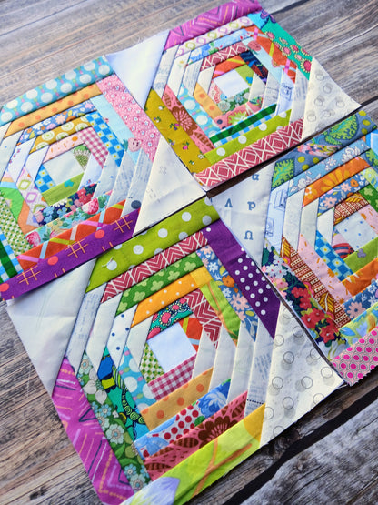 Half Pineapple Foundation Paper Piecing (FPP) Pattern
