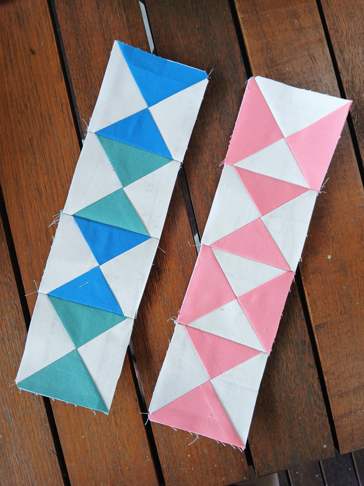 Hourlgass Foundation Paper Piecing (FPP) Pattern – Thimbles and Needles