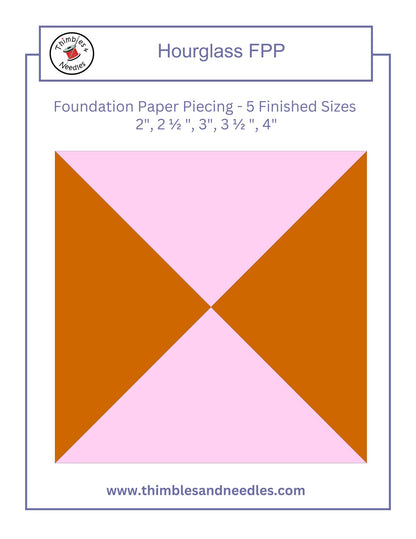Quilt Border Foundation Paper Piecing (FPP) Pattern Bundle 4