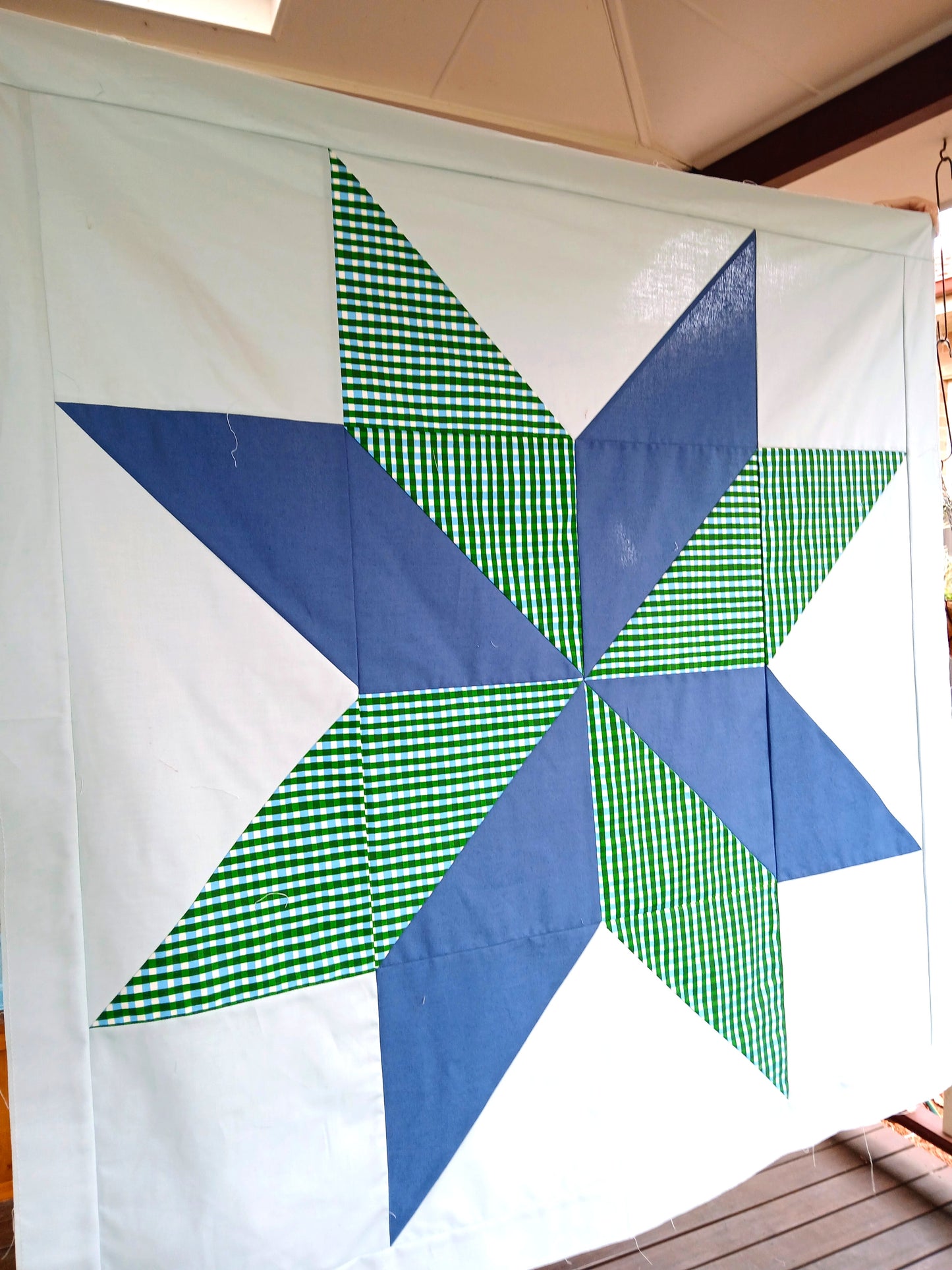 LeMoyne Star Baby Quilt Pattern PDF
