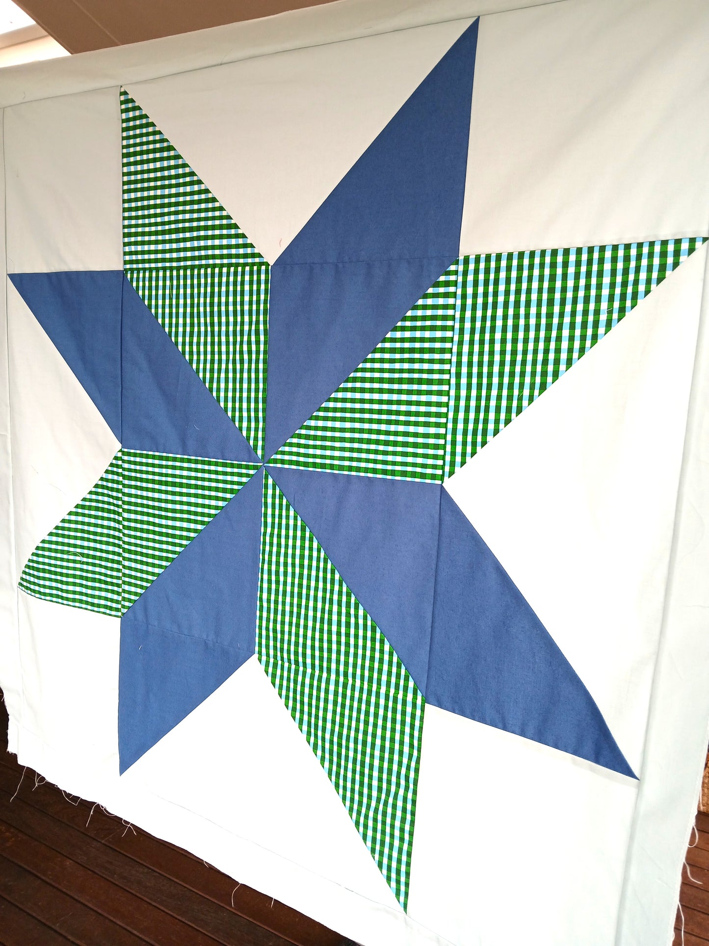 LeMoyne Star Baby Quilt Pattern PDF