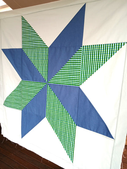 LeMoyne Star Baby Quilt Pattern PDF
