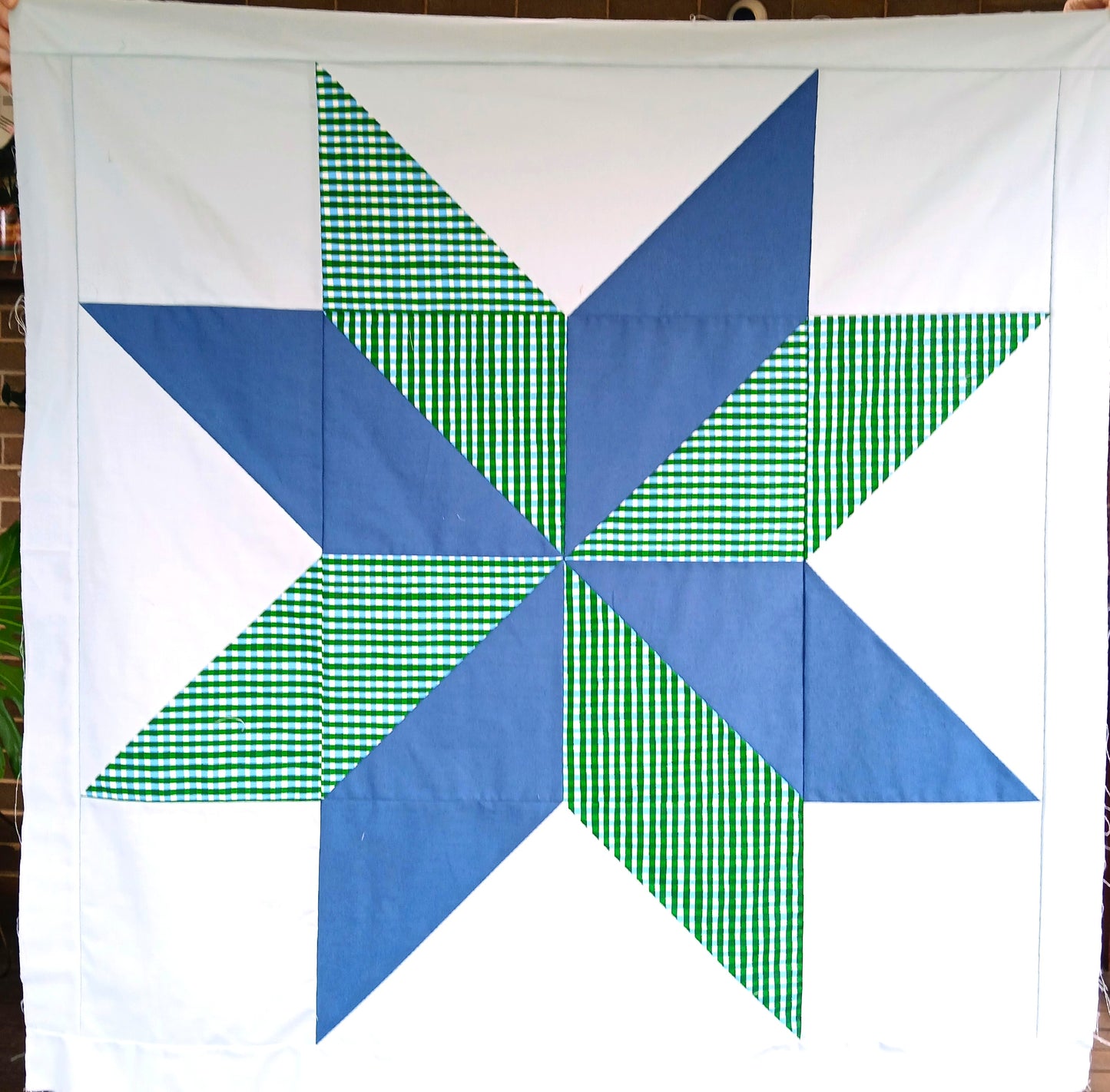 LeMoyne Star Baby Quilt Pattern PDF