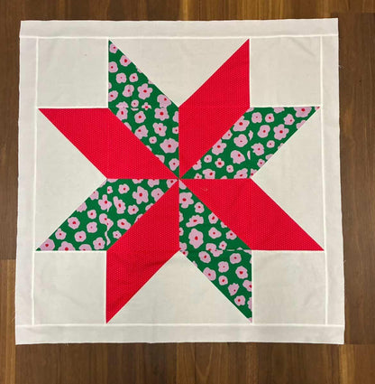 LeMoyne Star Baby Quilt Pattern PDF