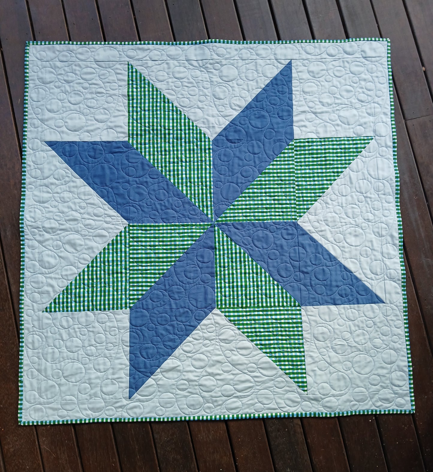 LeMoyne Star Baby Quilt Pattern PDF