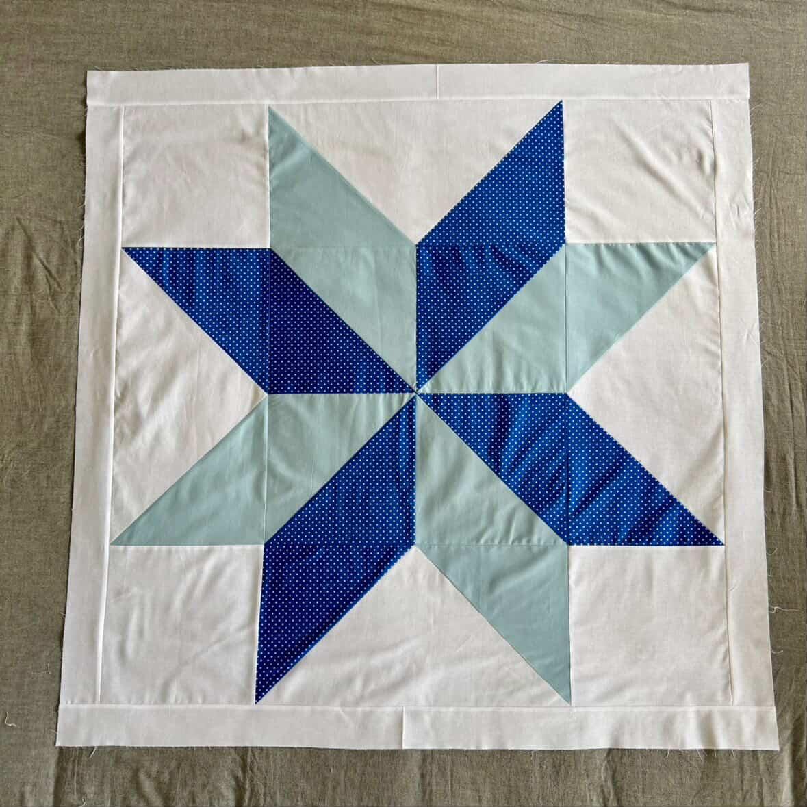LeMoyne Star Baby Quilt Pattern PDF