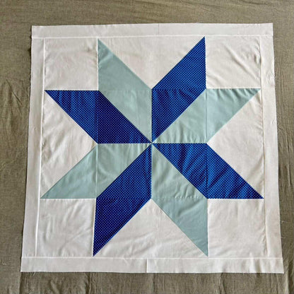 LeMoyne Star Baby Quilt Pattern PDF