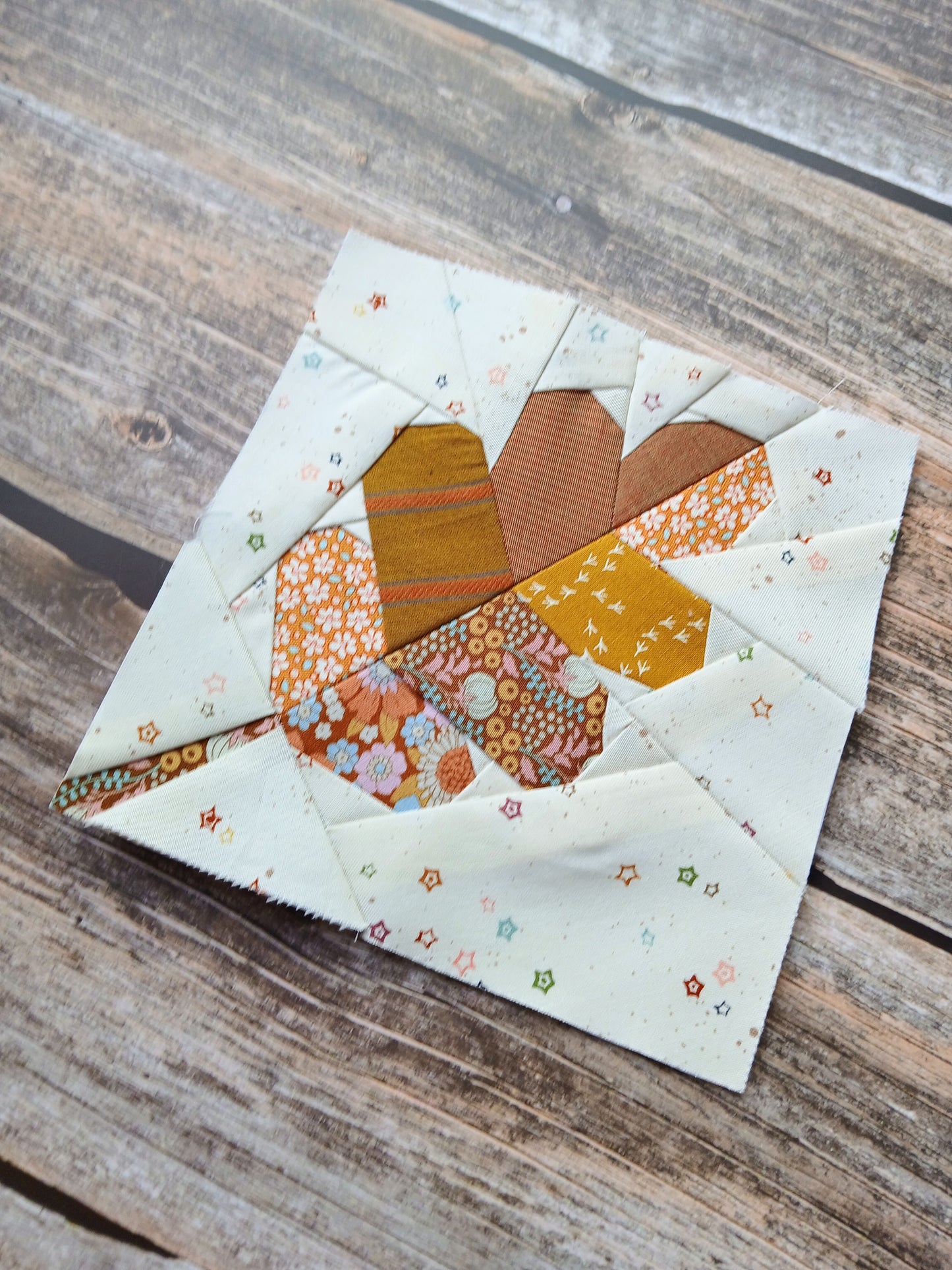 Oak Leaf Foundation Paper Piecing (FPP) Pattern