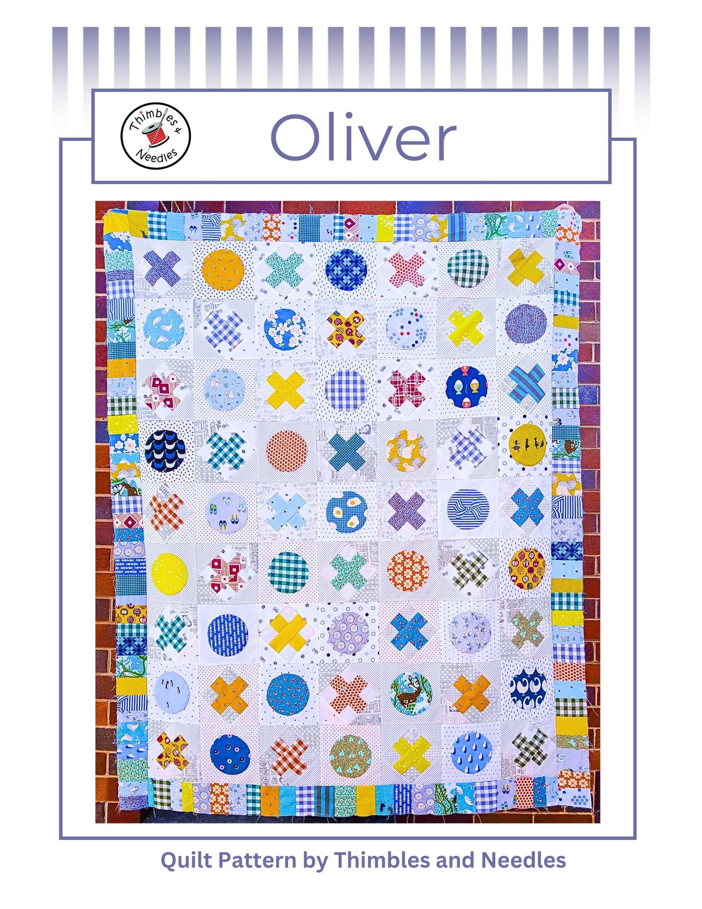 Oliver Quilt Pattern Printed