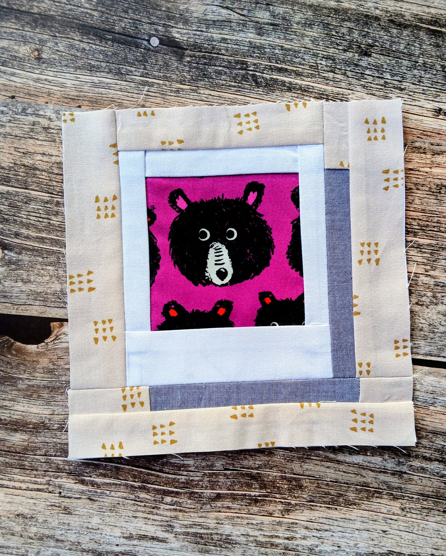 Polaroid Photo Foundation Paper Piecing (FPP) Pattern