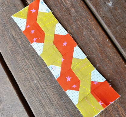 Spiral Border Foundation Paper Piecing (FPP) Pattern