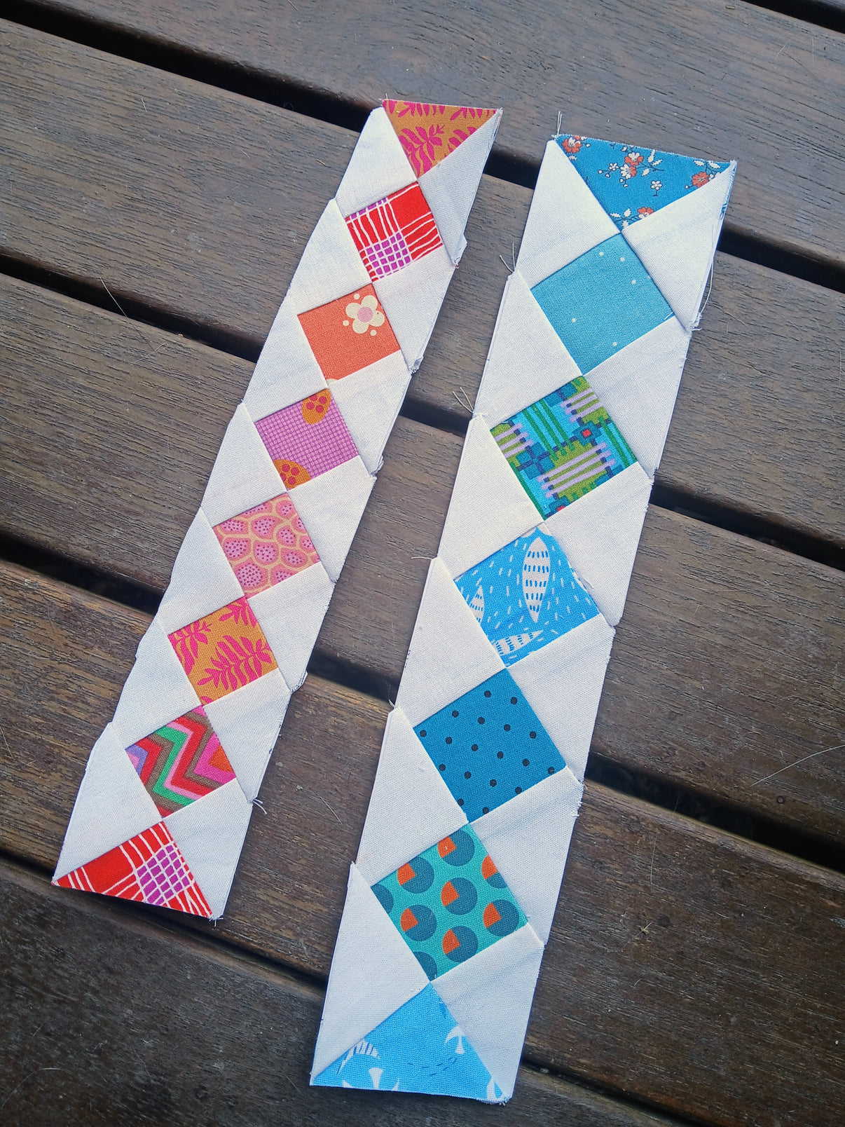 Square on Point Quilt Border Strip Foundation Paper Piecing (FPP) Patt ...