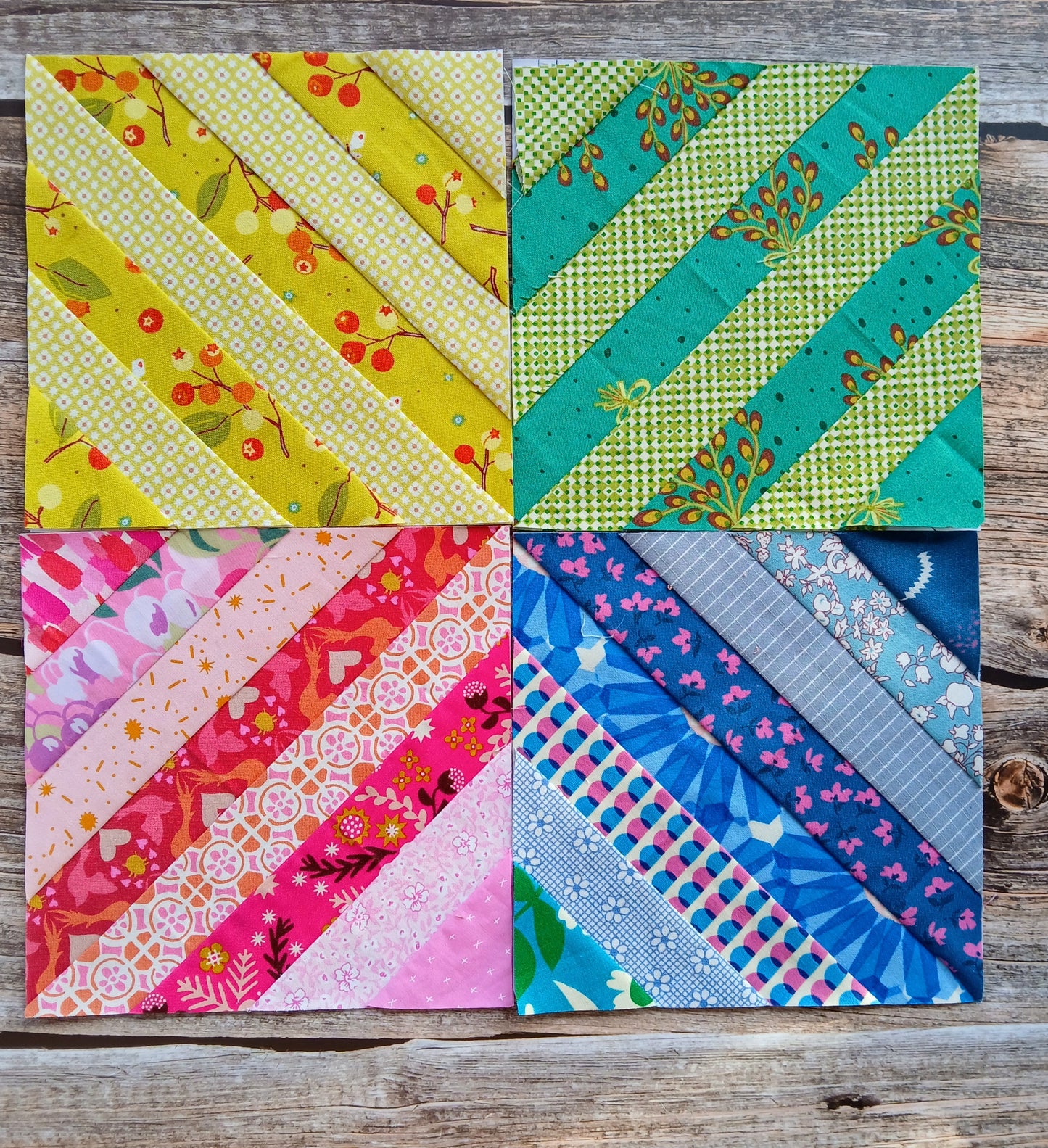String Block 2 Foundation Paper Piecing (FPP) Pattern