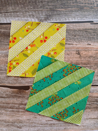 String Block 2 Foundation Paper Piecing (FPP) Pattern