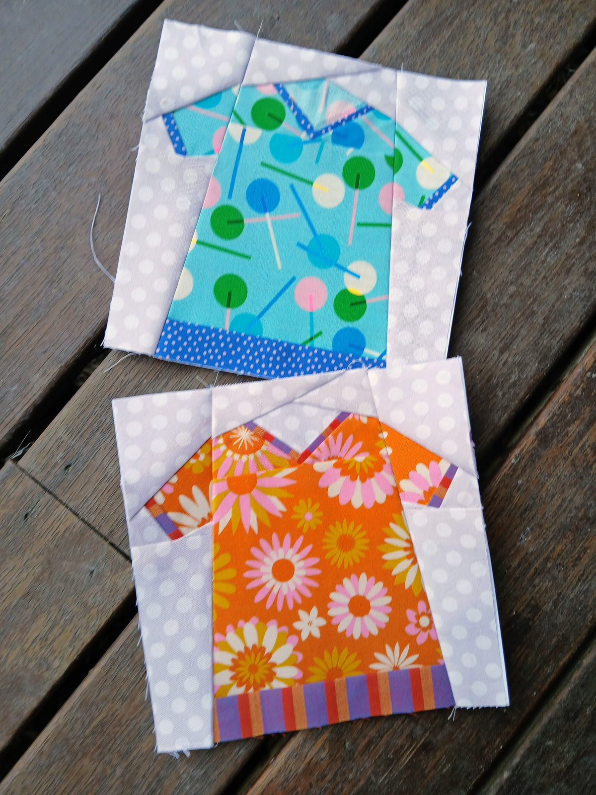 T Shirt Foundation Paper Piecing (FPP) Pattern – Thimbles and Needles