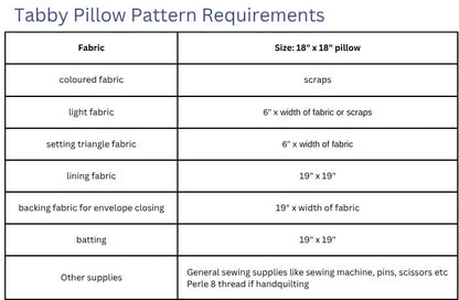 Basket weave pillow pattern