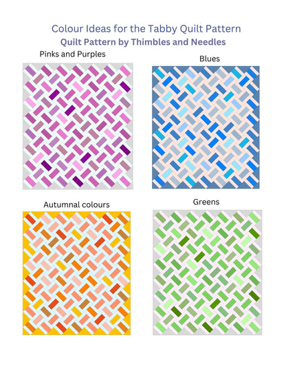Tabby Quilt Pattern PDF
