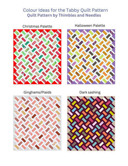 Tabby Quilt Pattern PDF