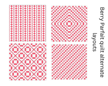 Berry Parfait PDF quilt pattern Digital Download