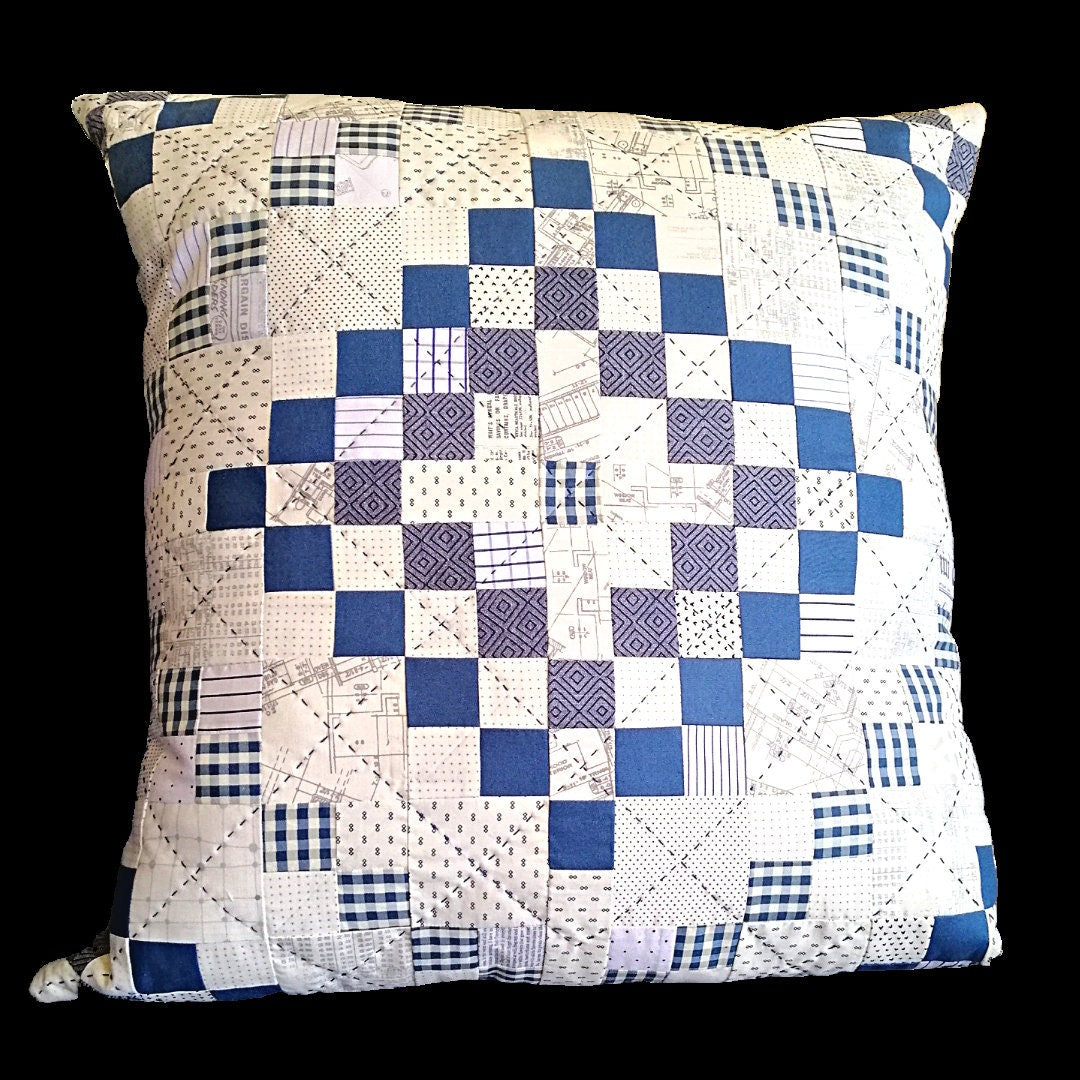 Atlas cushion pattern patchwork European pillow cover Digital Download