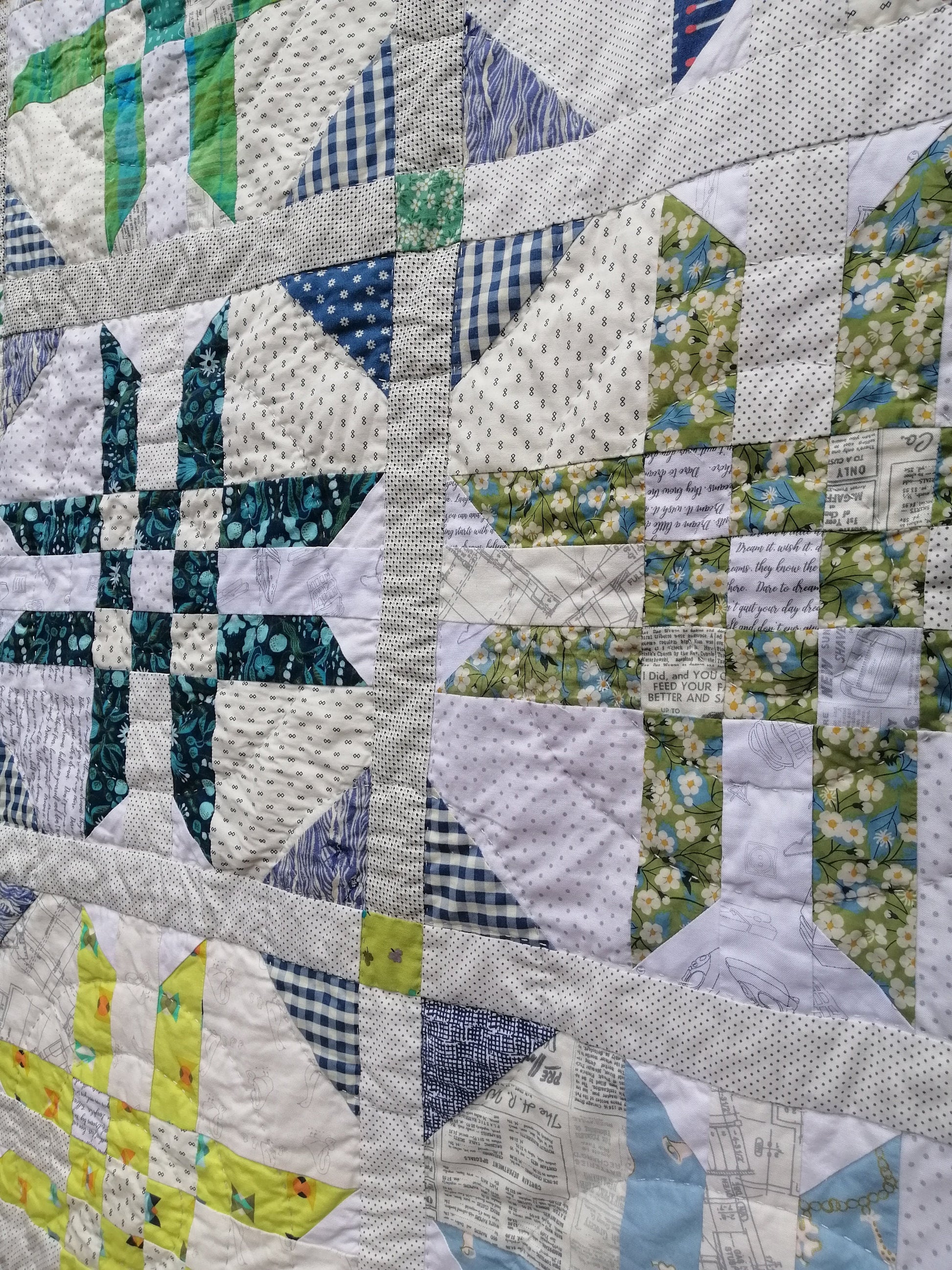Arya quilt pattern PDF Digital Download scrap quilt