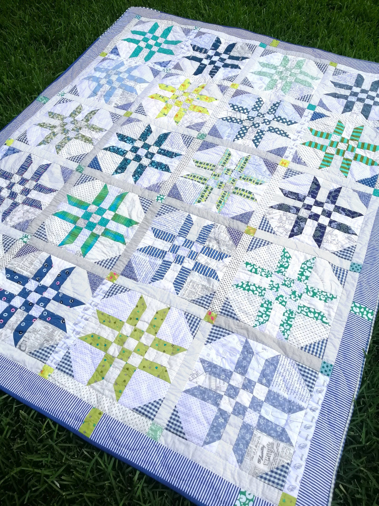 Arya quilt pattern PDF Digital Download scrap quilt