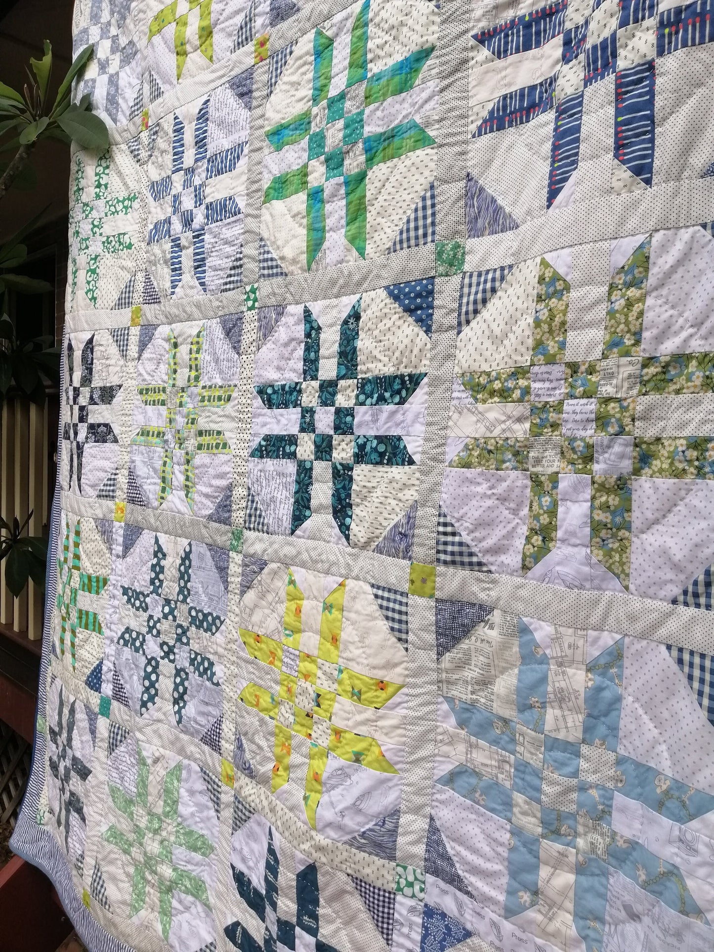 Arya quilt pattern PDF Digital Download scrap quilt
