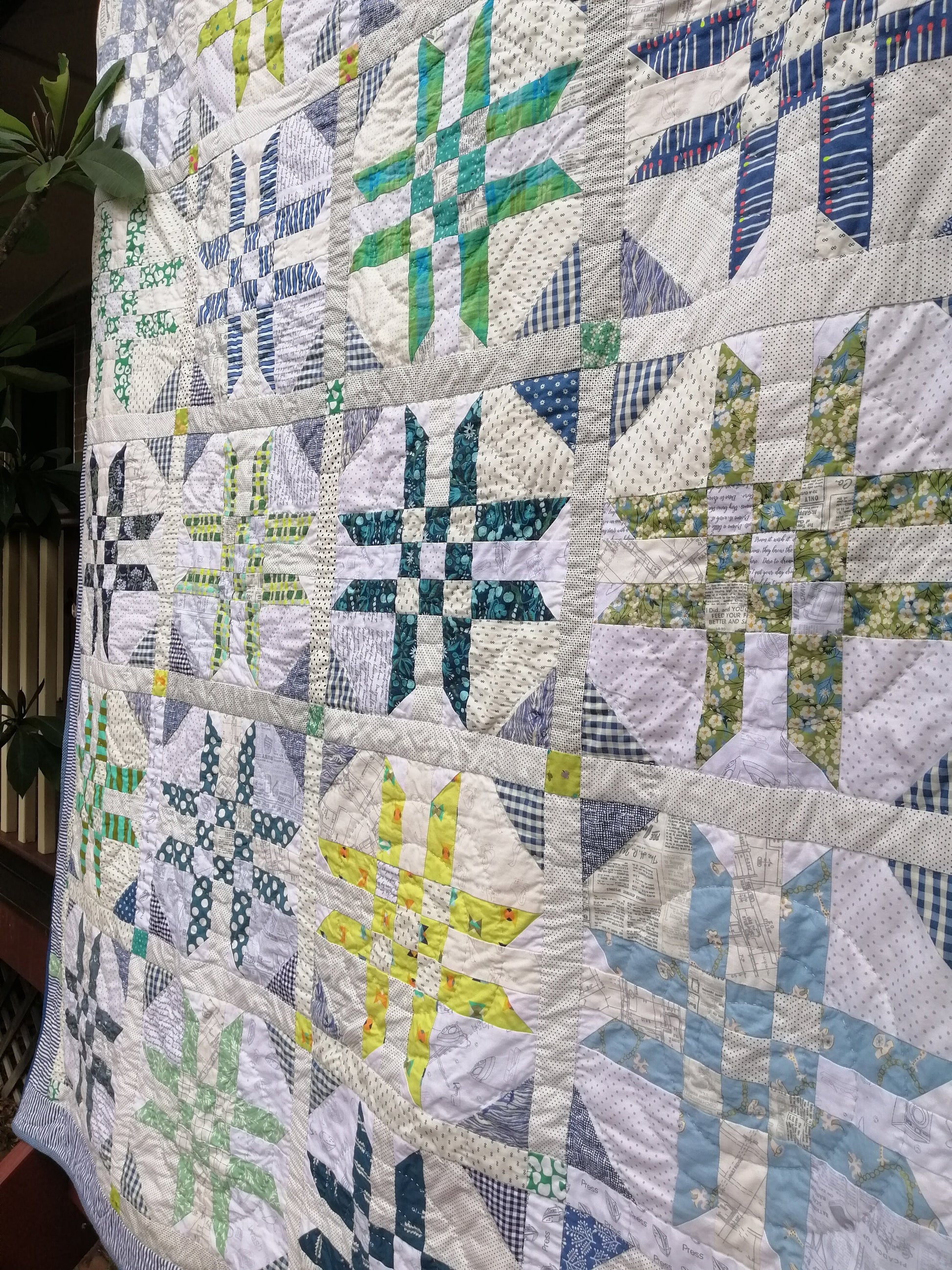 Arya quilt pattern PDF Digital Download scrap quilt